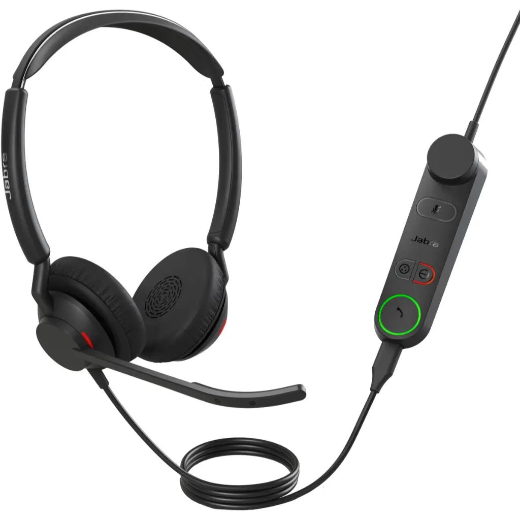 Jabra Engage 50 II Professional UC Stereo USB-A Wired Headset with Inline Control Unit