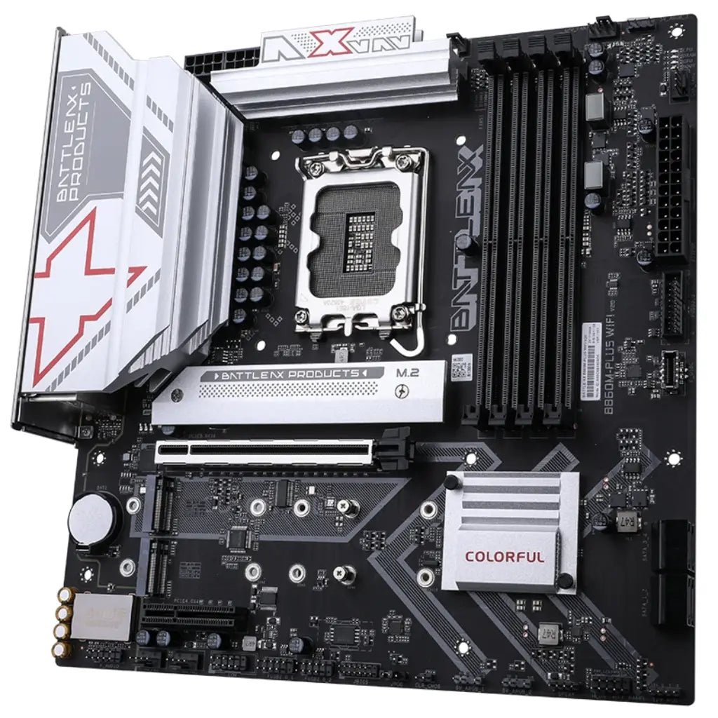 Colorful BATTLE-AX B860M-PLUS WIFI-V20 Micro-ATX Motherboard for Intel LGA 1851 with DDR5 Support