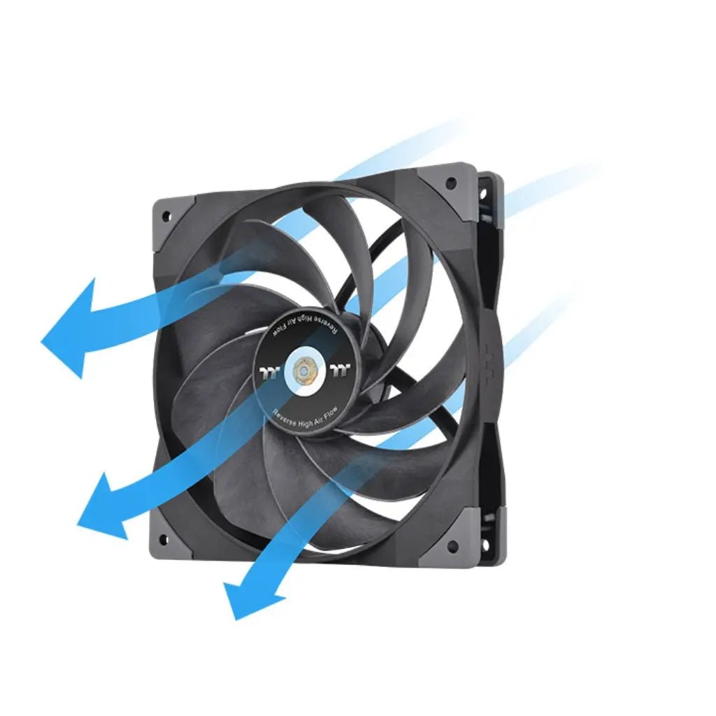 Thermaltake SWAFAN GT14 140mm High-Performance PWM CPU Cooling Fan (CL-F157-PL14BL-A)