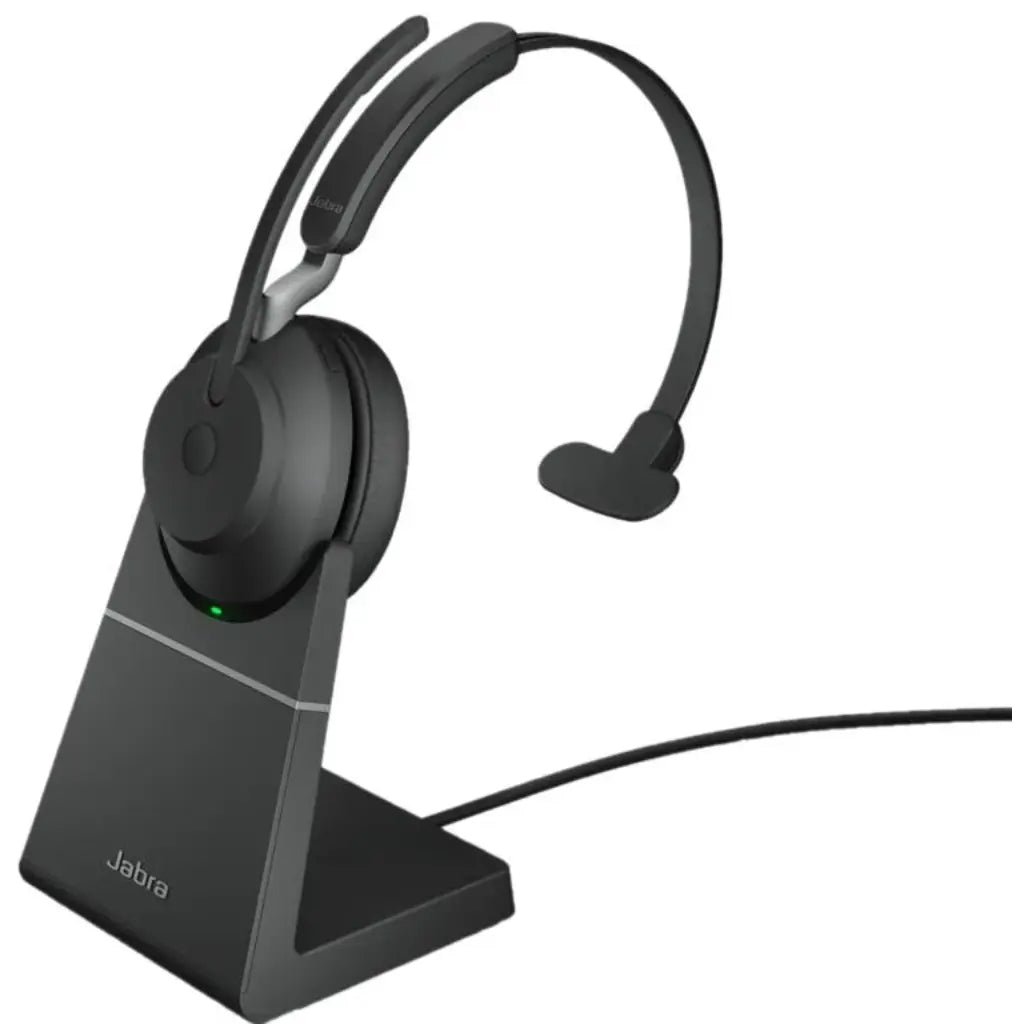 Jabra Evolve2 65 UC Mono Wireless Bluetooth Headset with USB-A Adapter