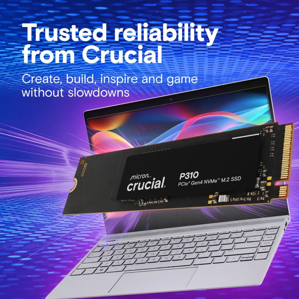Crucial P310 4TB PCIe Gen4 NVMe M.2 2280 Internal Solid State Drive