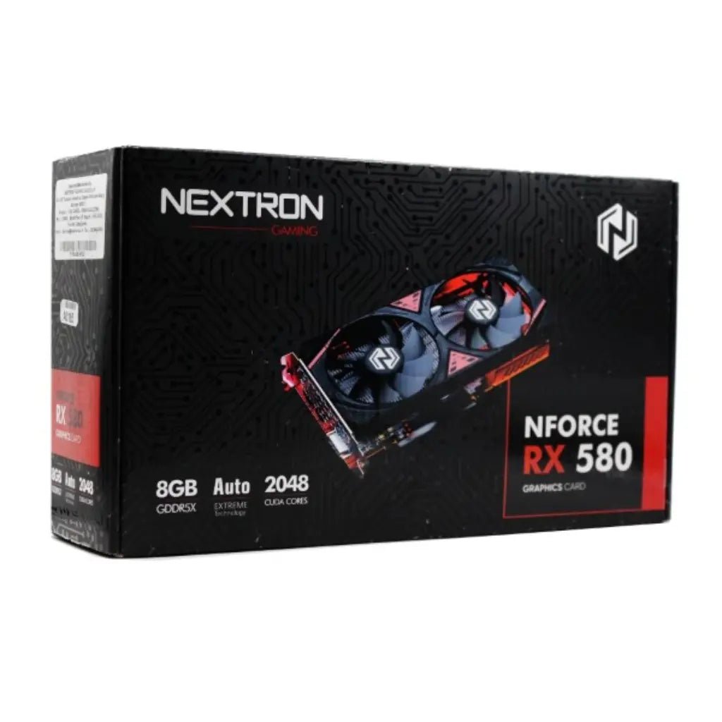 NEXTRON AMD Radeon RX 580 8GB GDDR5 Gaming Graphics Card