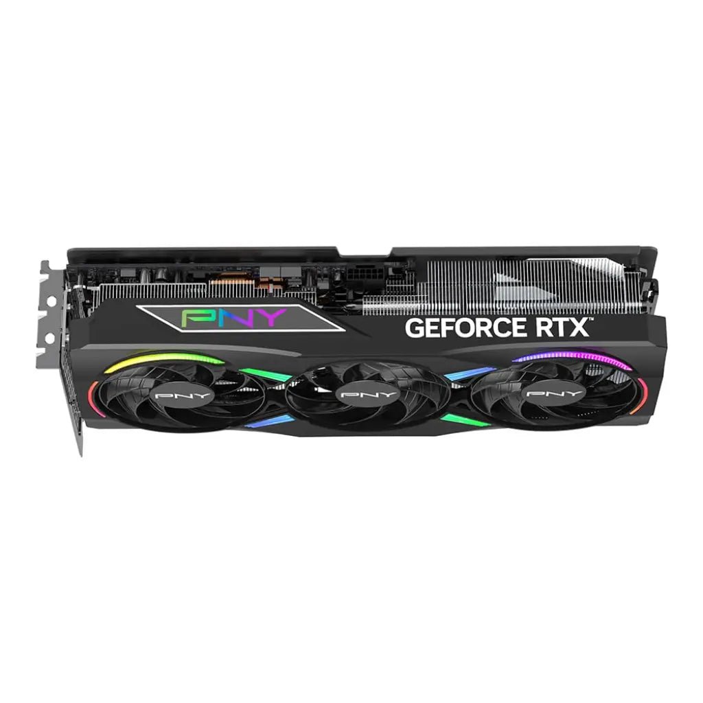 PNY GeForce RTX 5070 Ti 16GB GDDR7 ARGB Overclocked Triple Fan Gaming Graphics Card