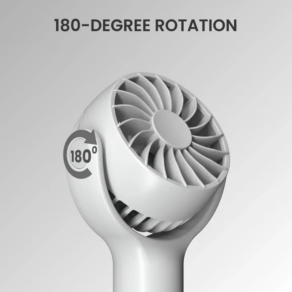 Portronics Toofan Mini POR 1926 Portable Rechargeable Handheld Fan with 7800 RPM High-Speed Motor
