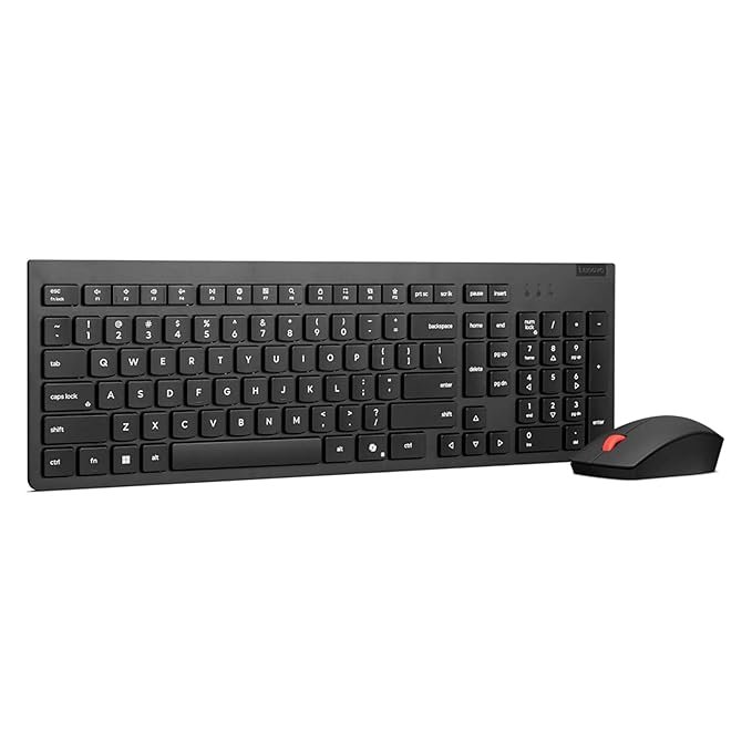 Lenovo Essential Wireless Keyboard and Mouse Combo Gen 2 - Black