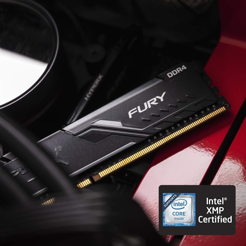 Kingston FURY Beast 4GB DDR4 2666MHz CL16 DIMM XMP Desktop Memory Module - Black