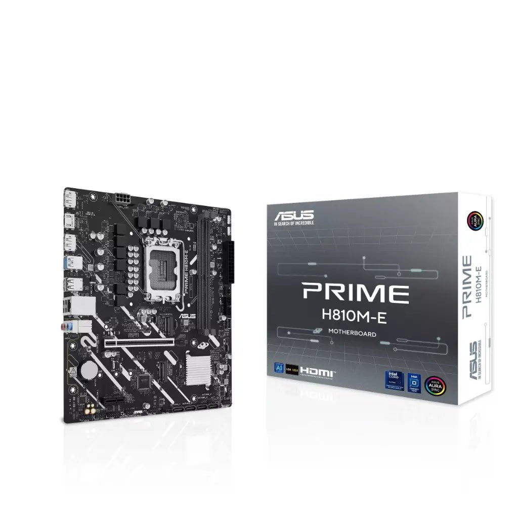 ASUS PRIME H810M-E Intel H810 Chipset LGA1851 Micro-ATX Motherboard
