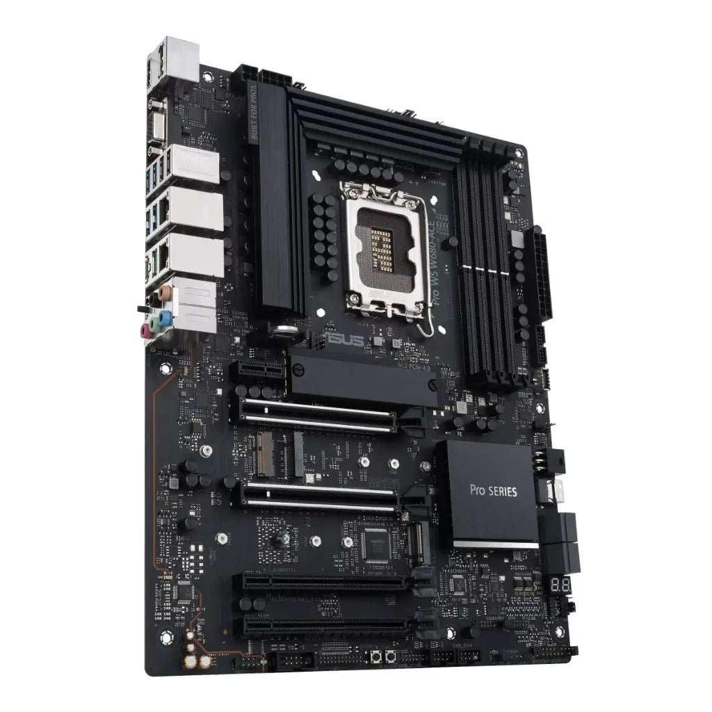 ASUS Pro WS W680-ACE LGA1700 DDR5 Workstation Motherboard with ECC Memory Support