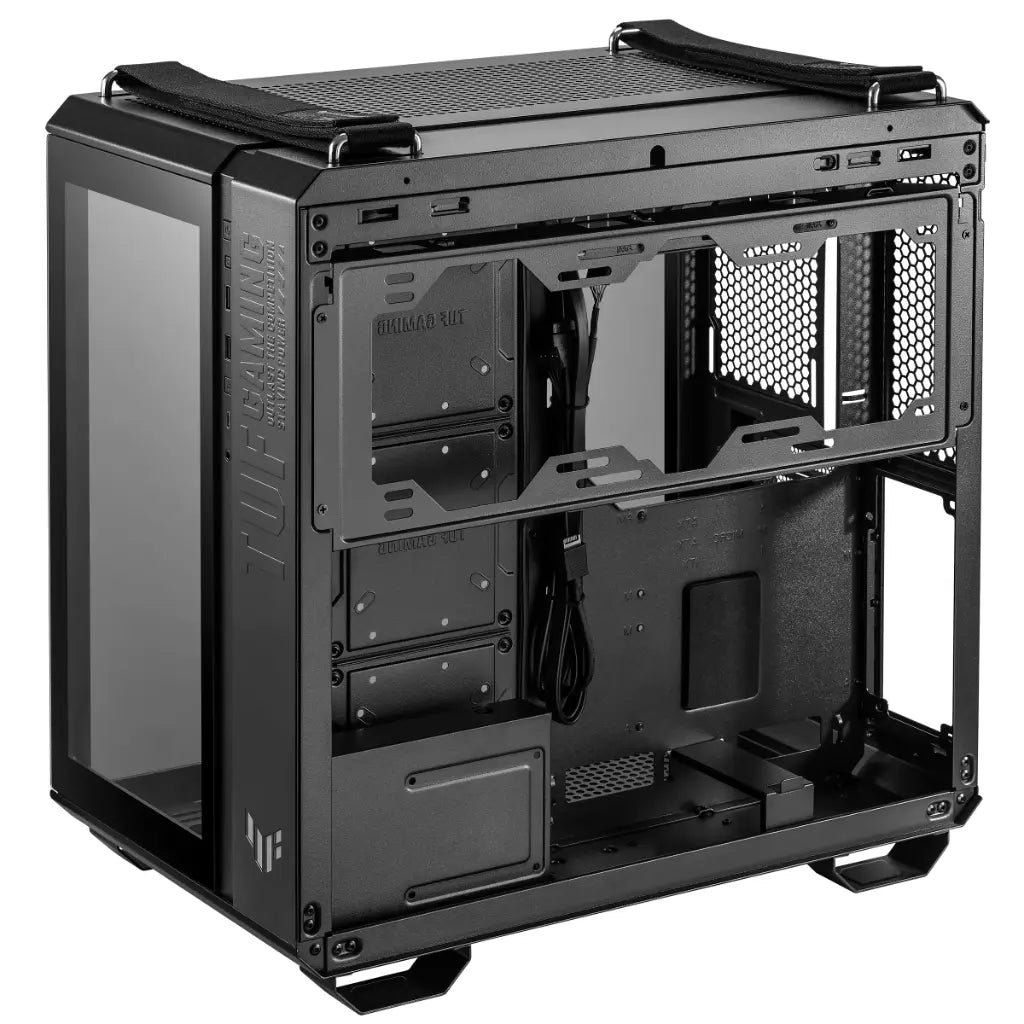 ASUS TUF Gaming GT502 Dual Chamber Mid-Tower ATX PC Case with Tempered Glass Panels