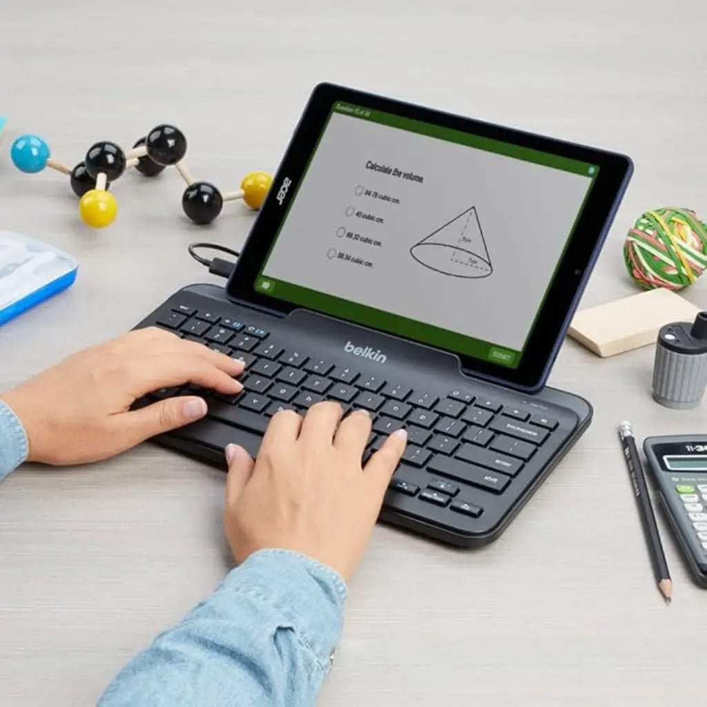 Belkin Wired USB-C Keyboard with Integrated Stand for Chrome OS Tablets