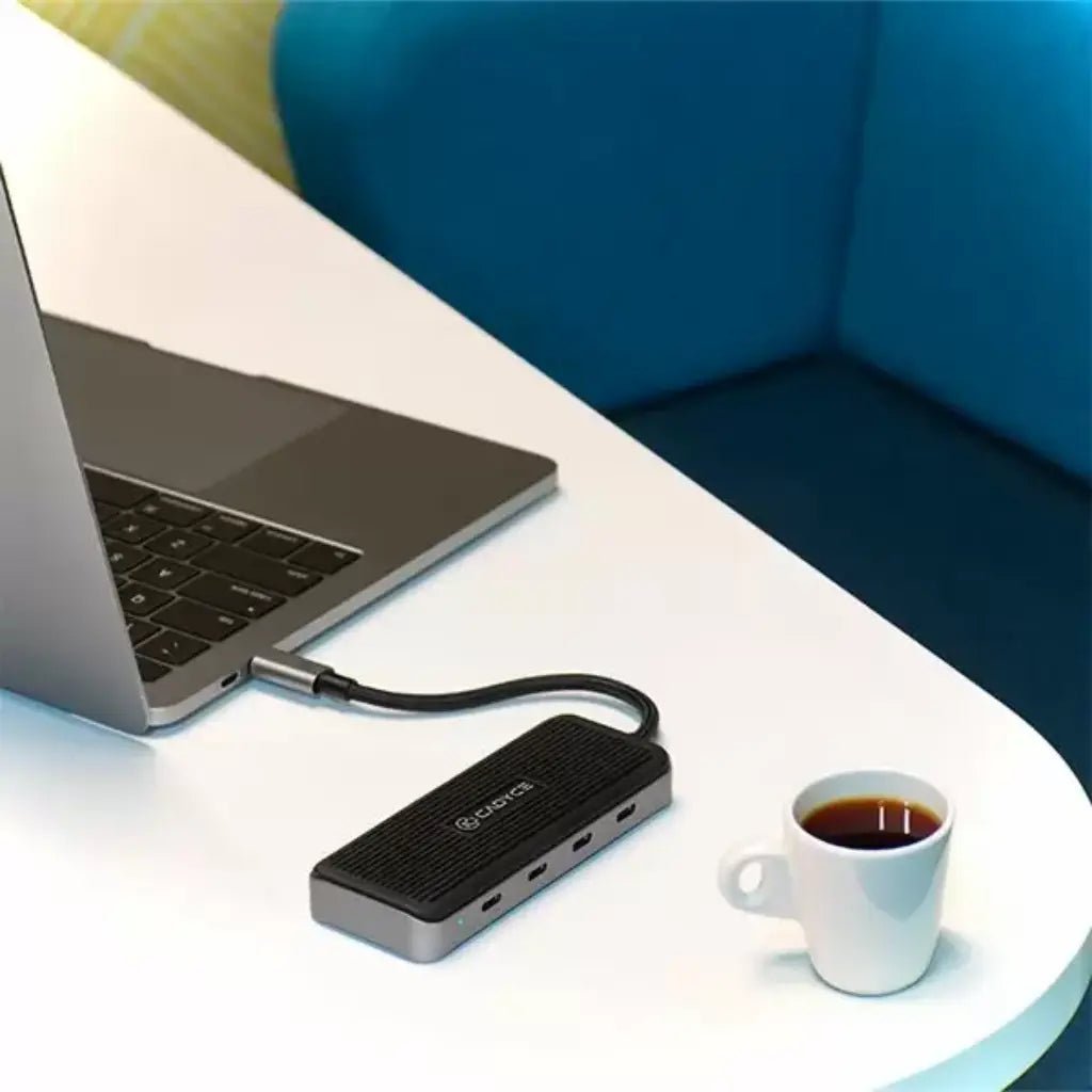 Cadyce CA-CC4H10G USB-C to USB-C 3.1 Gen2 4-Port Data and Charging Hub