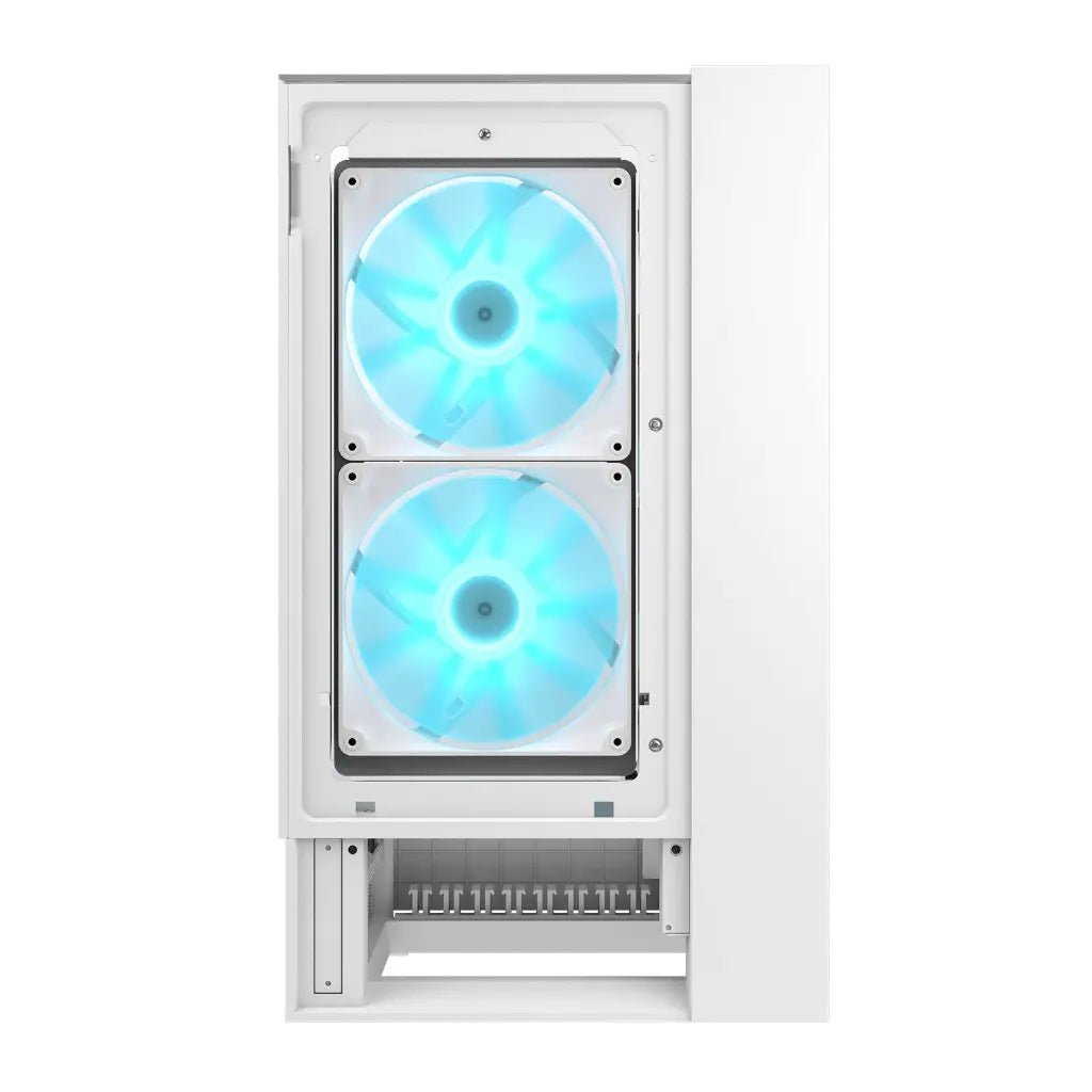 Cougar OmnyX White Mid-Tower PC Case with 4x 160mm Omnidirectional Dynamic Flow PWM Fans
