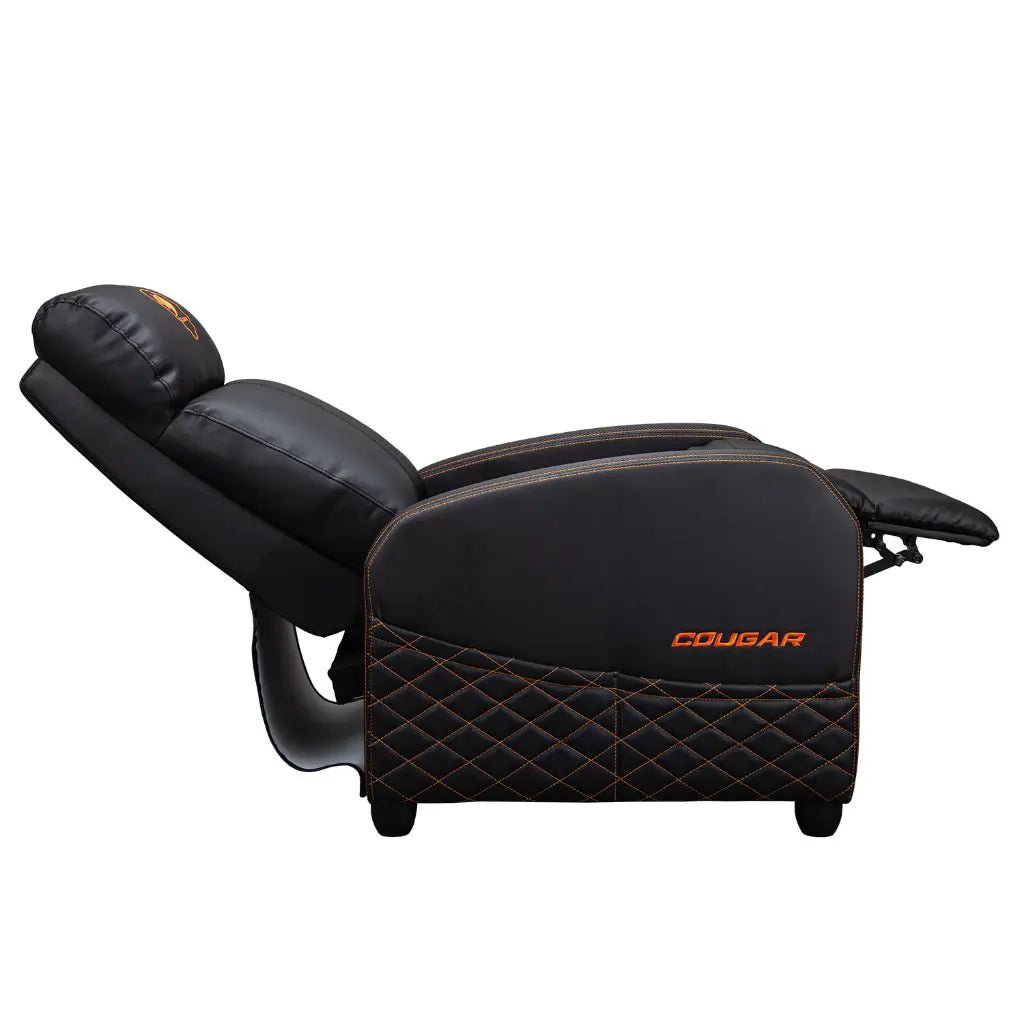 Cougar Ranger Elite Gaming Sofa Recliner with 160-Degree Adjustable Backrest and Side Storage Pocket