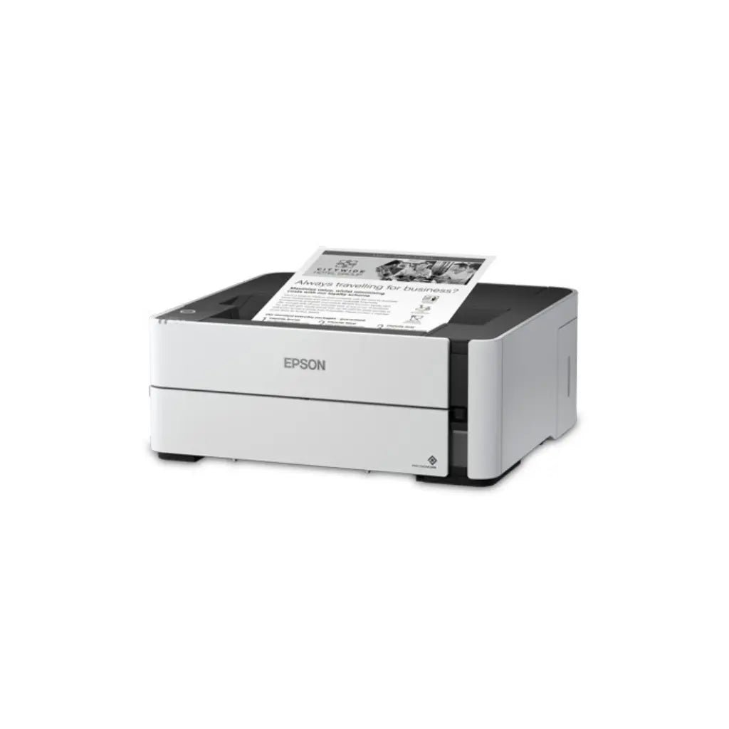 Epson EcoTank M1180 Wireless Monochrome Ink Tank Printer with Automatic Duplex Printing and Ethernet Connectivity