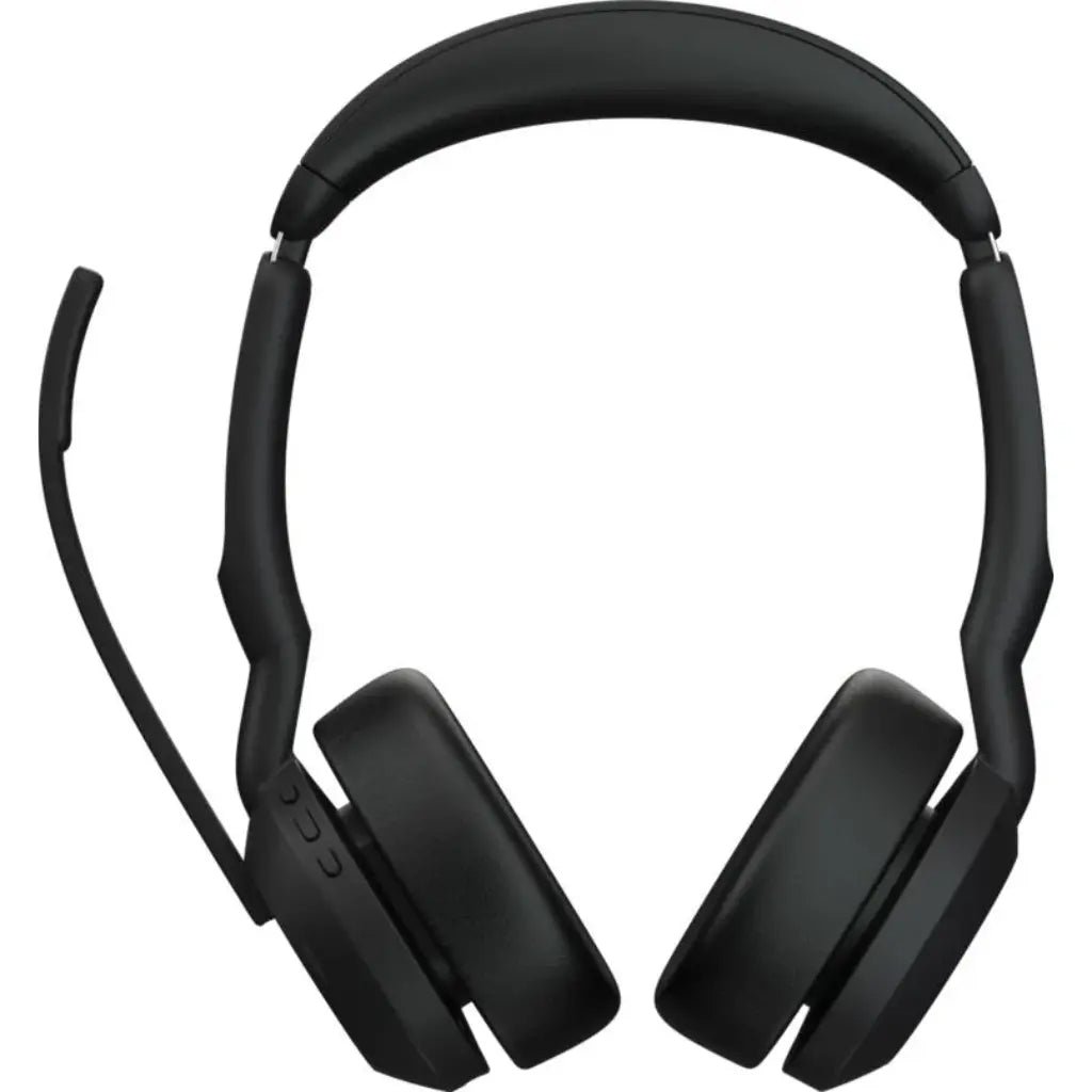 Jabra Evolve2 55 Professional UC Stereo Bluetooth Headset with Active Noise Cancellation and Charging Stand
