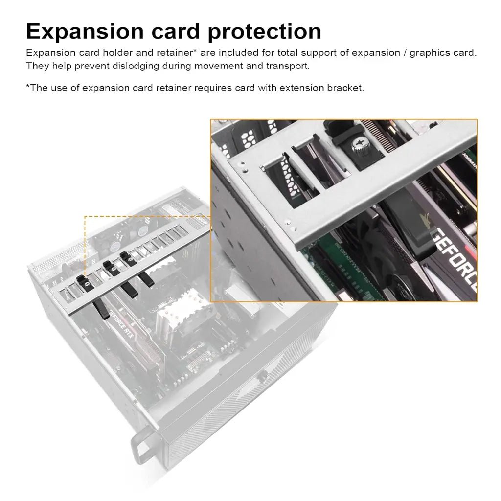 SilverStone RM42-502 4U Rackmount Server Chassis - Liquid Cooling Ready (240mm Support)
