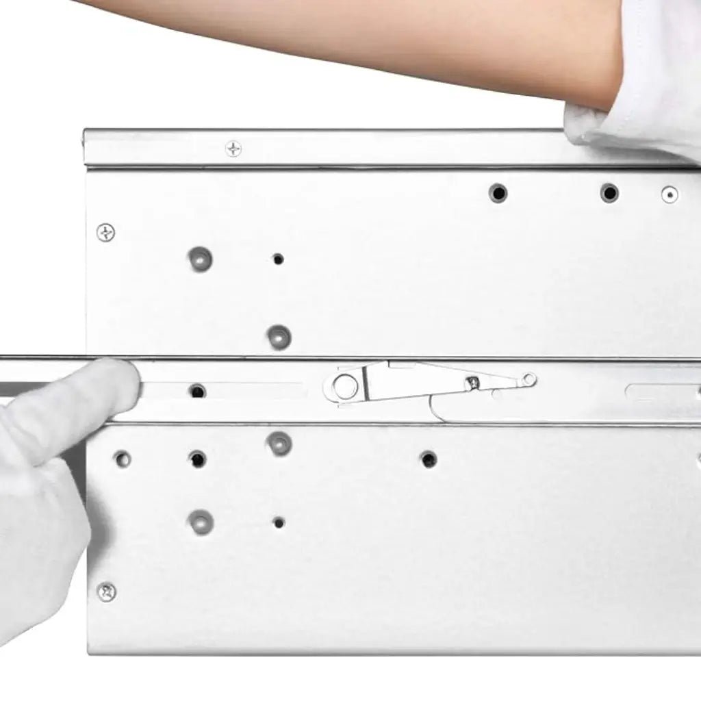 SilverStone SST-RMS06-22 2U Rackmount Sliding Rail Kit - 45kg Load Capacity for 430mm Chassis