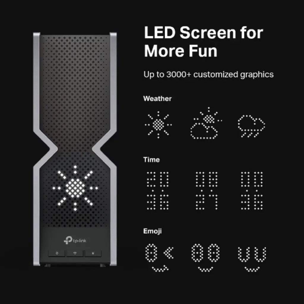 TP-Link Archer BE800 BE19000 Tri-Band Wi-Fi 7 Router with 19Gbps Speeds and Dual 10G Ports