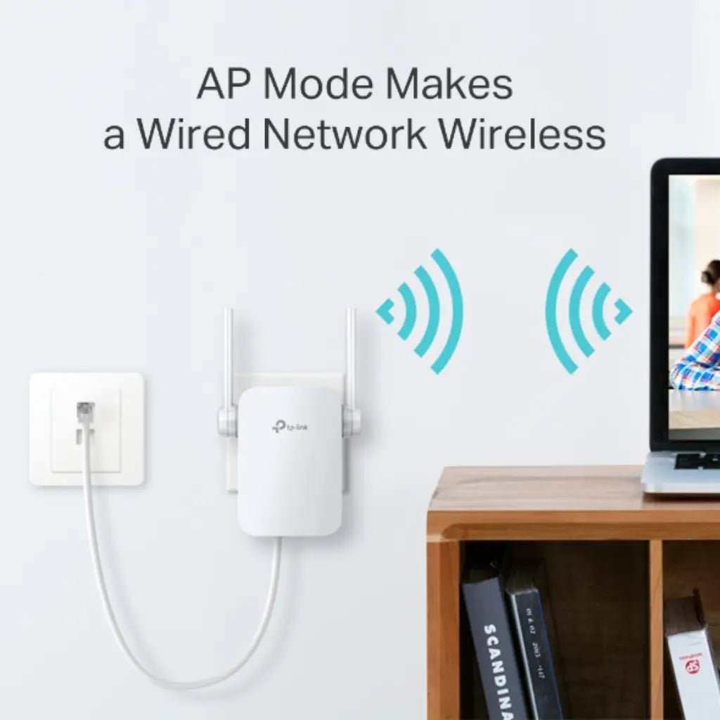 TP-Link RE305 AC1200 Dual-Band Wi-Fi Range Extender and Access Point with Intelligent Signal Indicator