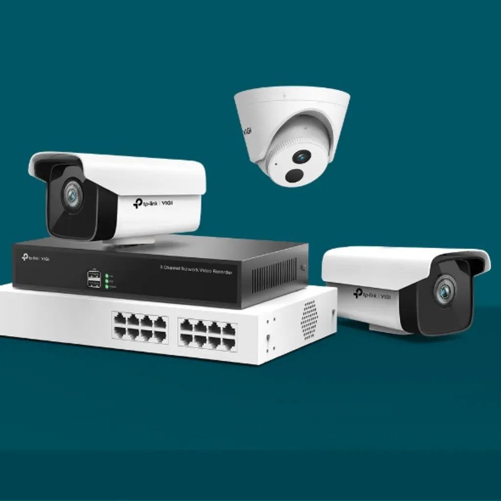 TP-Link VIGI NVR1008H 8-Channel Network Video Recorder with 24/7 Continuous Surveillance Recording