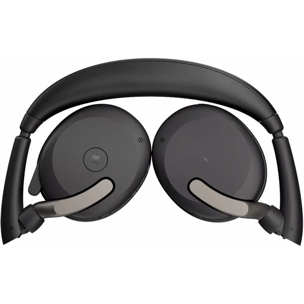 Jabra Evolve2 65 Flex MS Wireless Headset with Active Noise Cancellation and USB-A Link 380A Adapter