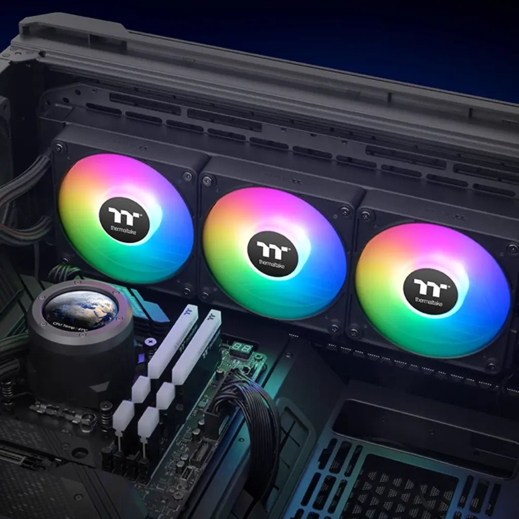 Thermaltake TH360 V2 Ultra EX ARGB Sync 360mm All-In-One CPU Liquid Cooler with LCD Display