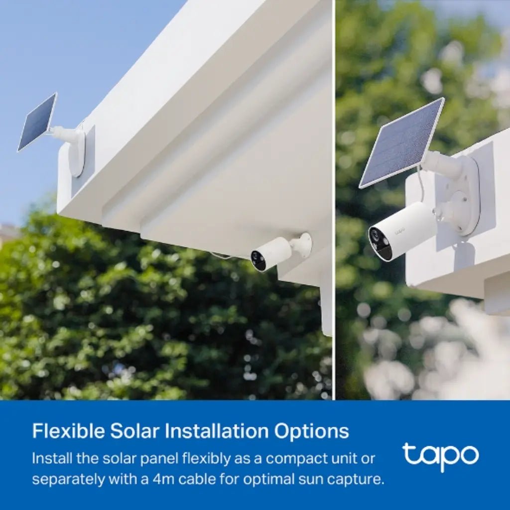 TP-Link Tapo A201 2.5W Solar Panel for Battery-Powered Security Cameras with 4M Charging Cable