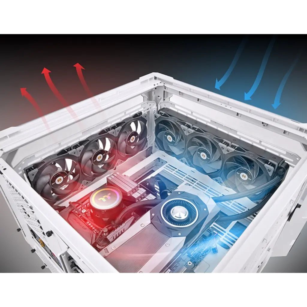 Thermaltake SWAFAN GT12 120mm High-Performance PWM CPU Cooling Fan (CL-F155-PL12BL-A)