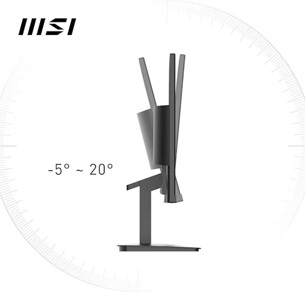 MSI PRO MP2412 23.8-inch Full HD 100Hz VA Panel Business and Productivity Monitor