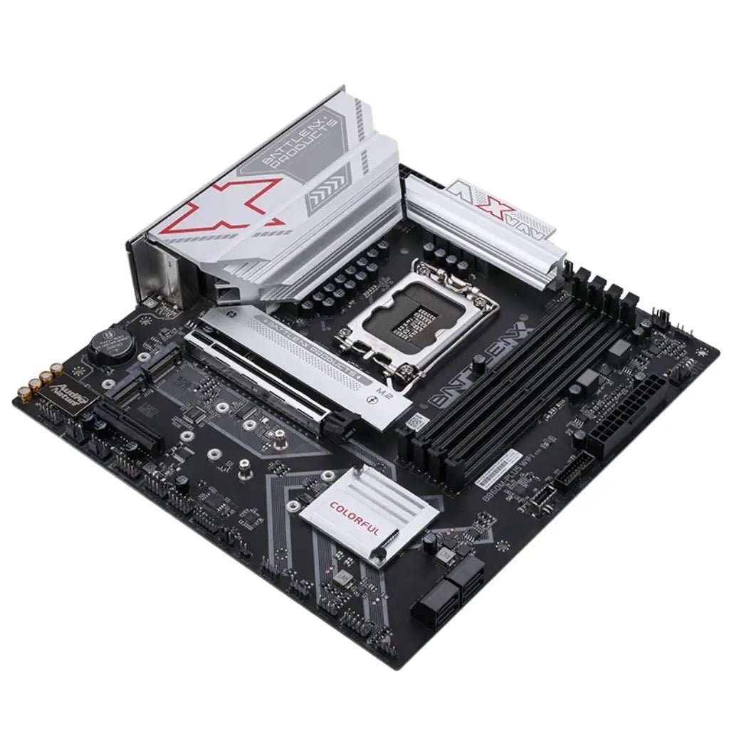 Colorful BATTLE-AX B860M-PLUS WIFI-V20 Micro-ATX Motherboard for Intel LGA 1851 with DDR5 Support