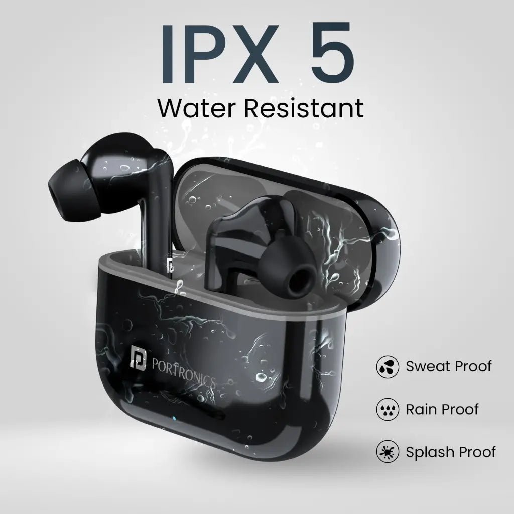 Portronics Harmonics Twins S6 (POR 1905) TWS Wireless Earbuds with 50 Hours Playtime
