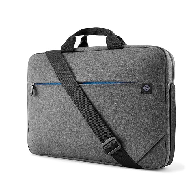HP Prelude 15.6-Inch Laptop Topload Briefcase with Double Handles and Crossbody Strap