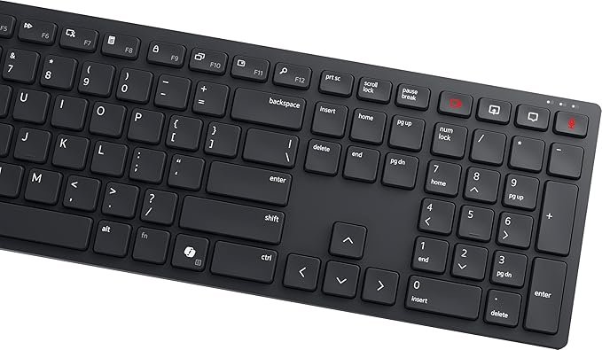 Dell KB525C Pro Silent Wired Collaboration Keyboard with Integrated Controls