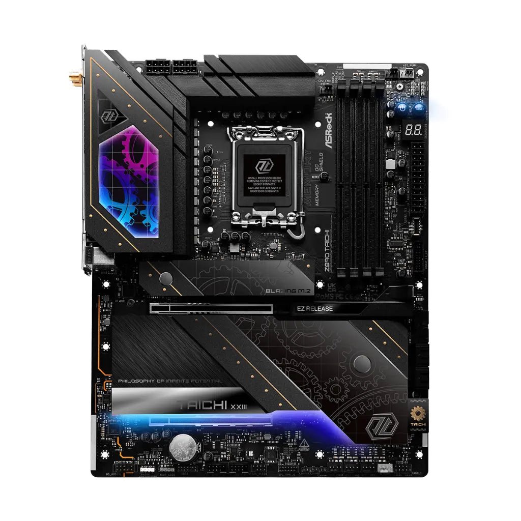 ASRock Z890 Taichi Intel LGA1851 ATX Motherboard with DDR5 Support