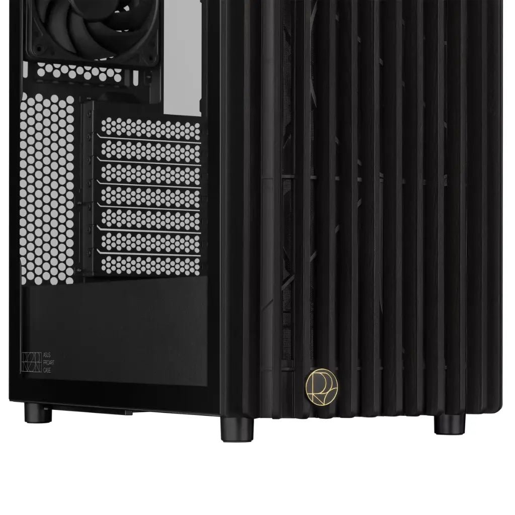 ASUS ProArt PA401 Tempered Glass ATX Mid Tower PC Case - Wood Edition