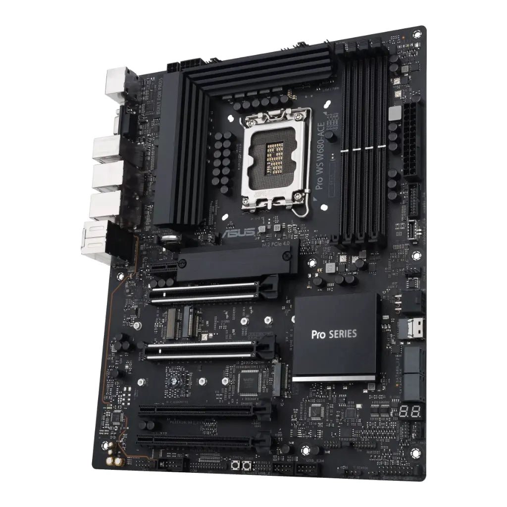 ASUS Pro WS W680-ACE LGA1700 DDR5 Workstation Motherboard with ECC Memory Support