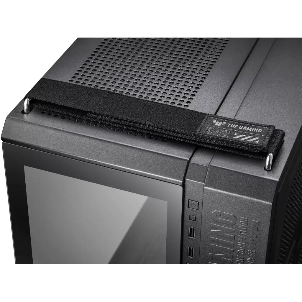 ASUS TUF Gaming GT502 Dual Chamber Mid-Tower ATX PC Case with Tempered Glass Panels
