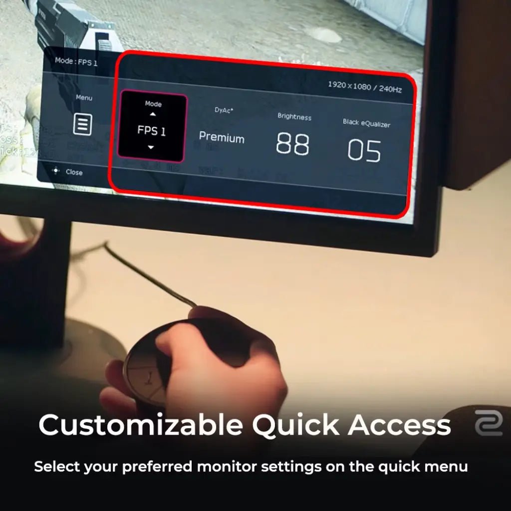 BenQ Zowie XL2546K 24.5-inch 240Hz Full HD 1080p TN DyAc+ Esports Gaming Monitor