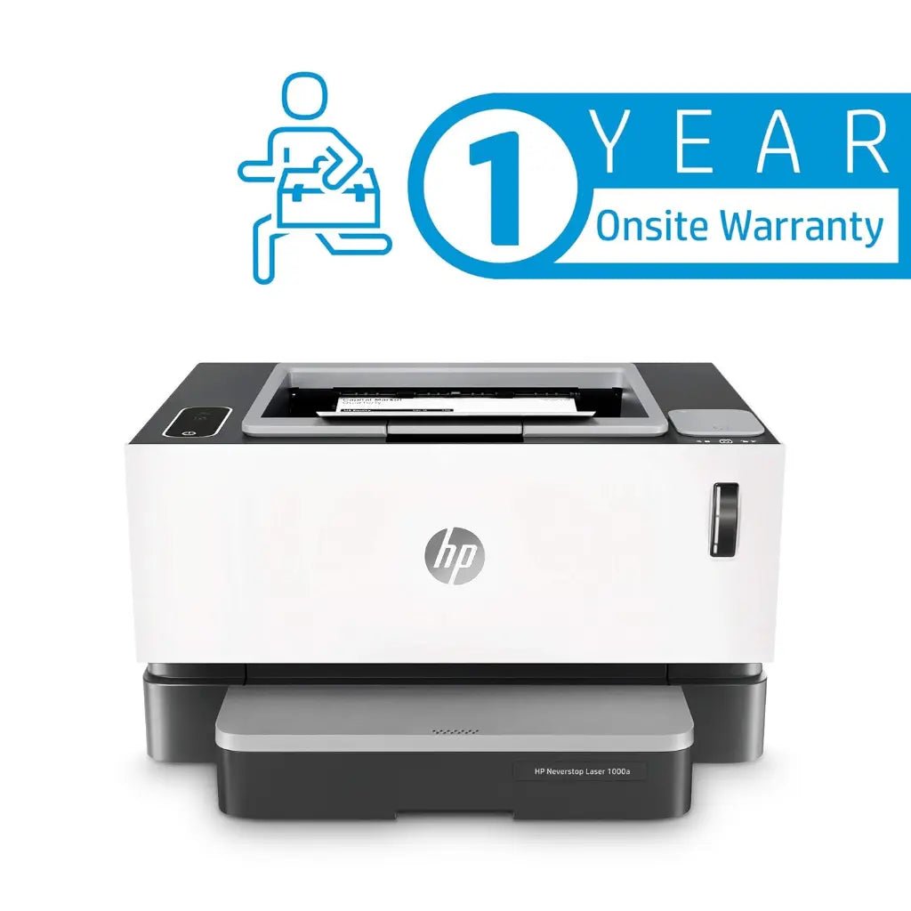 HP LaserJet 1000A Compact Monochrome Laser Printer - 20 PPM Single Function