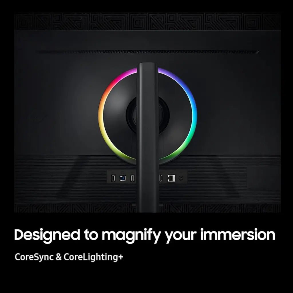 Samsung Odyssey G7 27-Inch 4K UHD 144Hz 1ms Fast IPS Gaming Monitor (LS27DG700EW G70D)