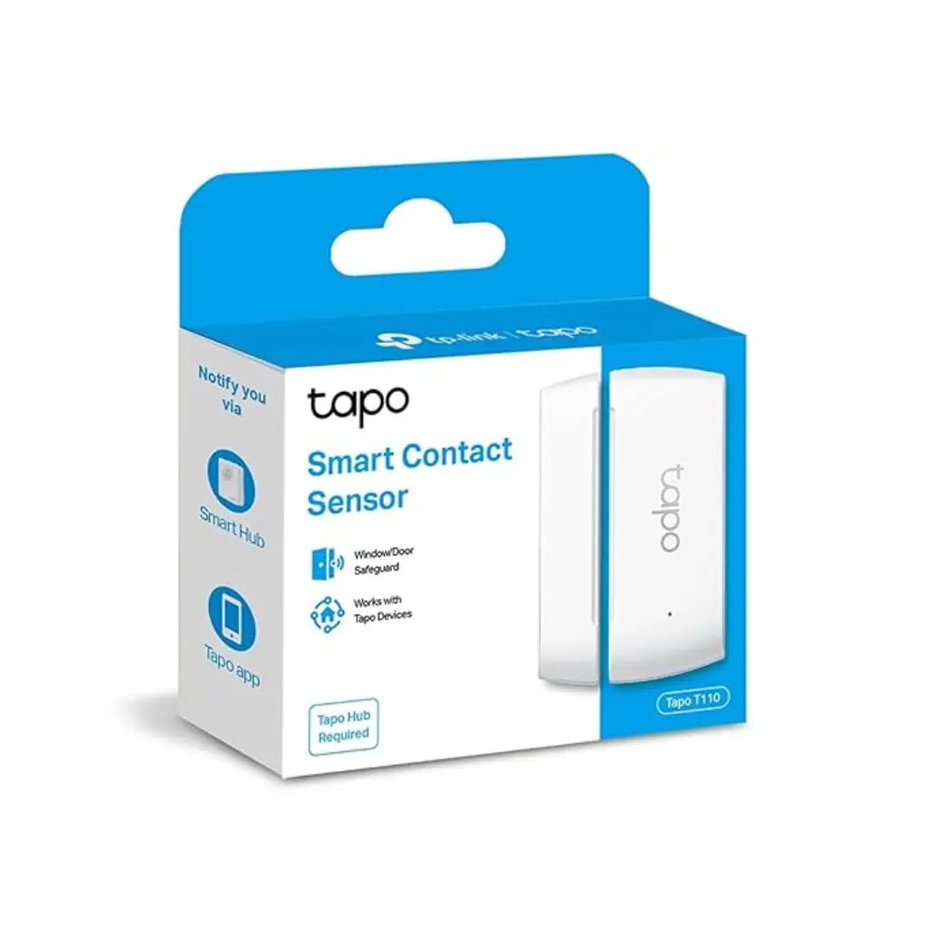 TP-Link Tapo T110 Smart Contact Sensor for Door and Window Monitoring with Real-Time Alerts and Automation
