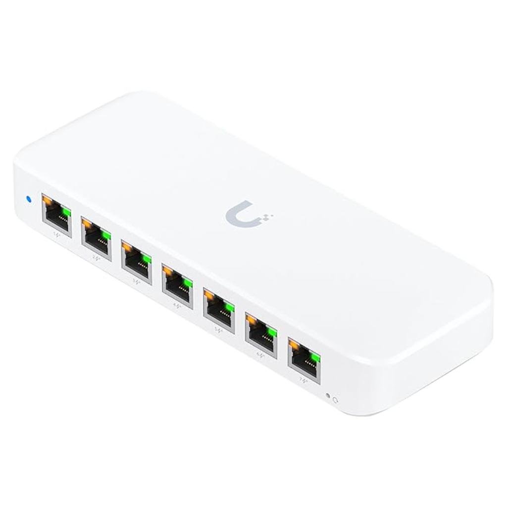 Ubiquiti UniFi Switch Ultra (USW-ULTRA-42W) 8-Port Gigabit PoE Managed Switch with 42W Power Budget and Versatile Mounting