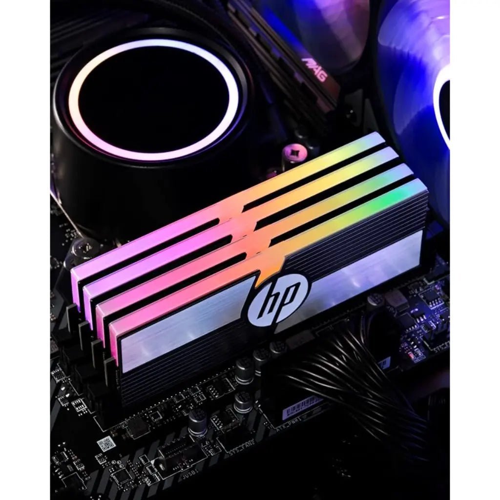HP V10 16GB (2 x 8GB) RGB DDR4 3200MHz CL14 High-Performance Gaming Desktop Memory Kit