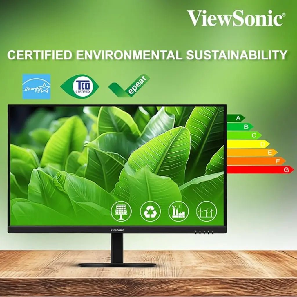 ViewSonic VG2709U-2K 27-inch QHD IPS 100Hz USB-C Ergonomic Docking Monitor with Built-in Speakers