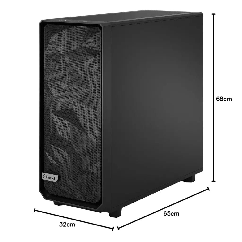 Fractal Design Meshify 2 XL Full Tower ATX Case with Dark Tempered Glass Side Panel