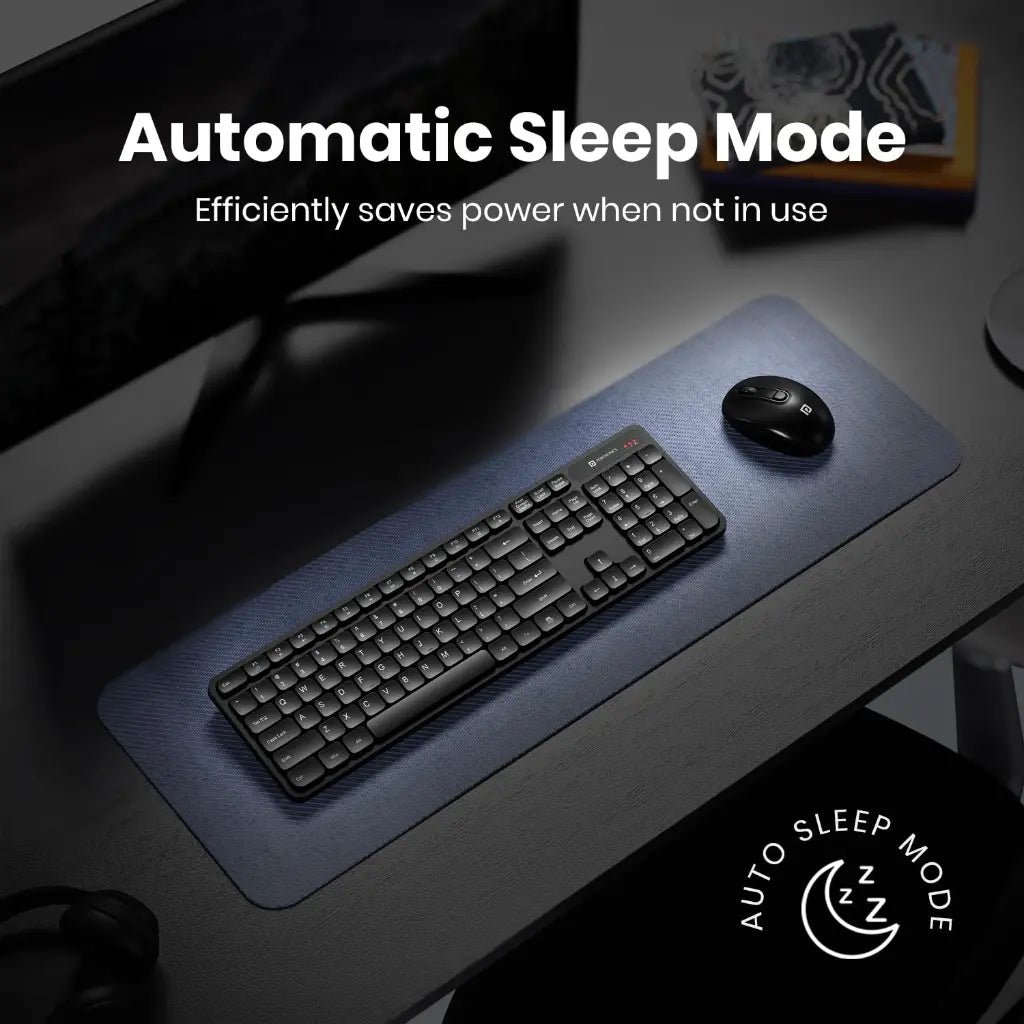 Portronics Key8 Combo POR 2400 Wireless Keyboard and Mouse Set with Adjustable DPI