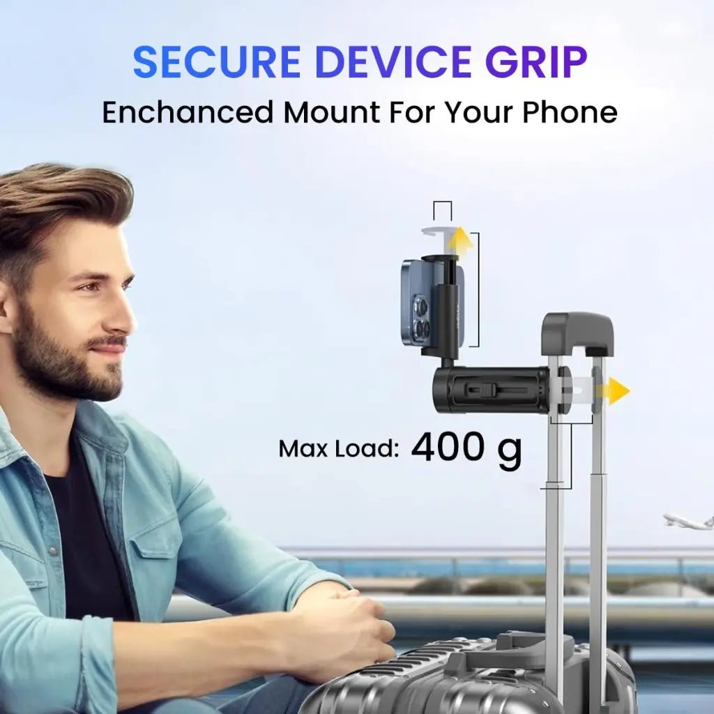 Portronics Mobot Clip POR 2269 Universal Mobile Phone Holder with 360-Degree Adjustable Angles