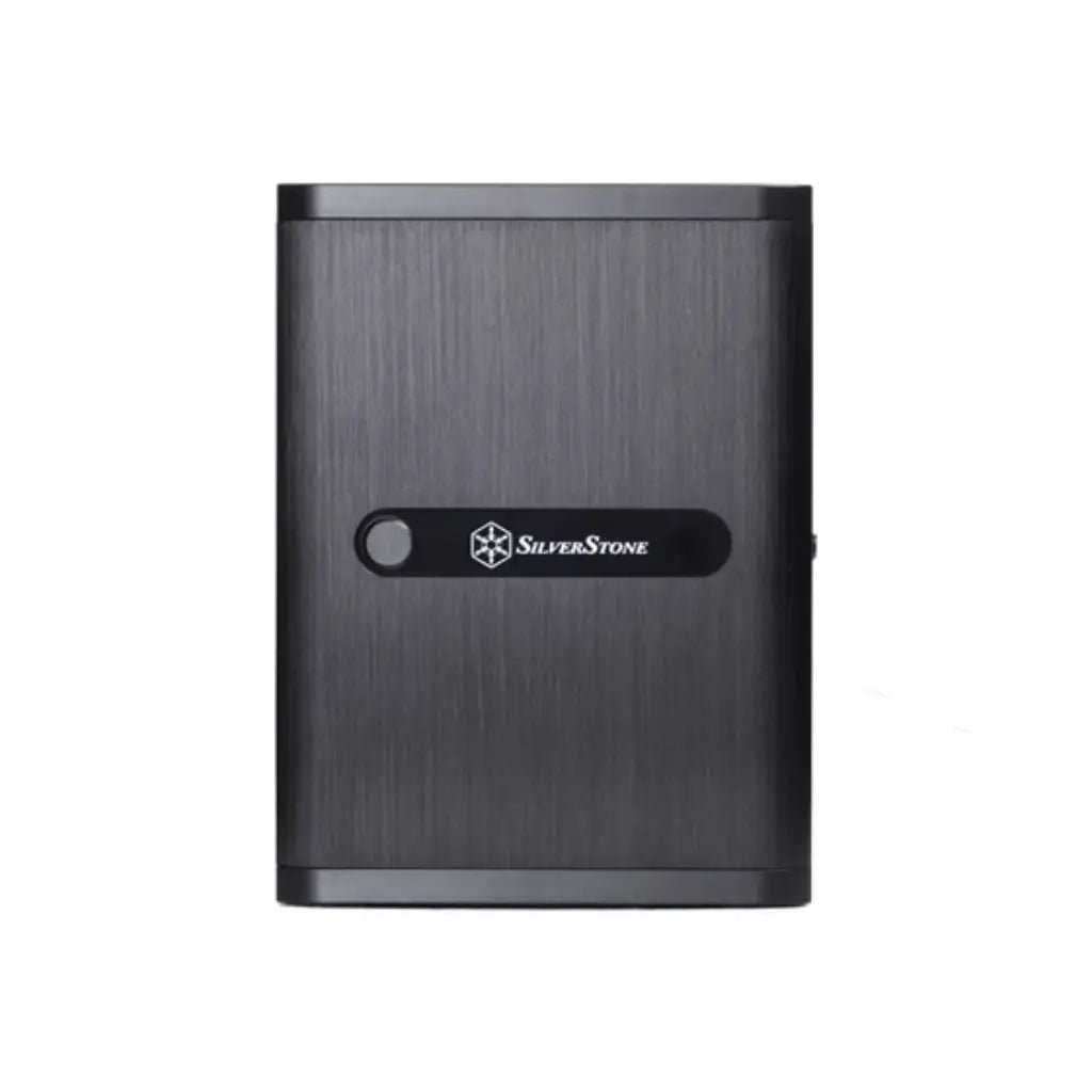SilverStone DS380 Mini-ITX/Mini-DTX NAS Chassis with 8 Hot-Swap Drive Bays and USB 3.0 - Black