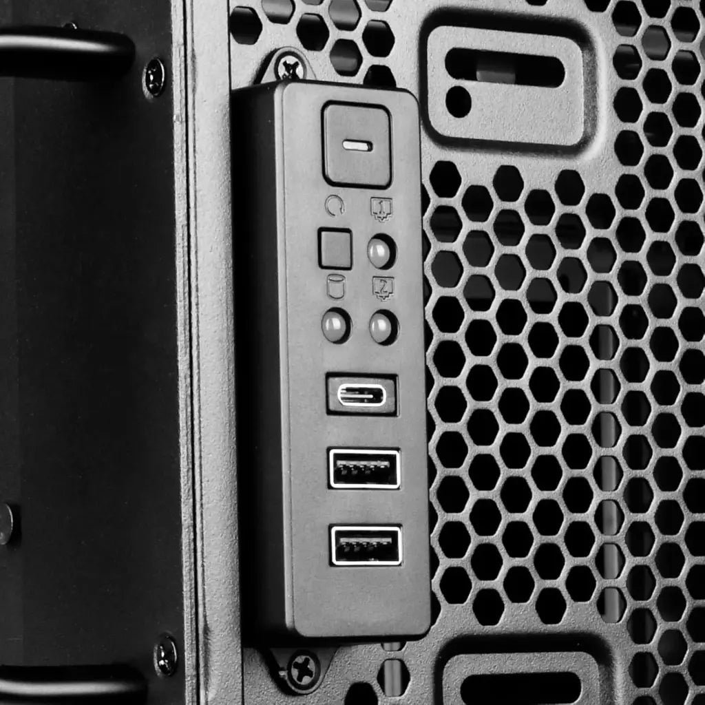 SilverStone RM44 4U Rackmount Server Chassis with 360mm Liquid Cooling Support and Included Rail Kit