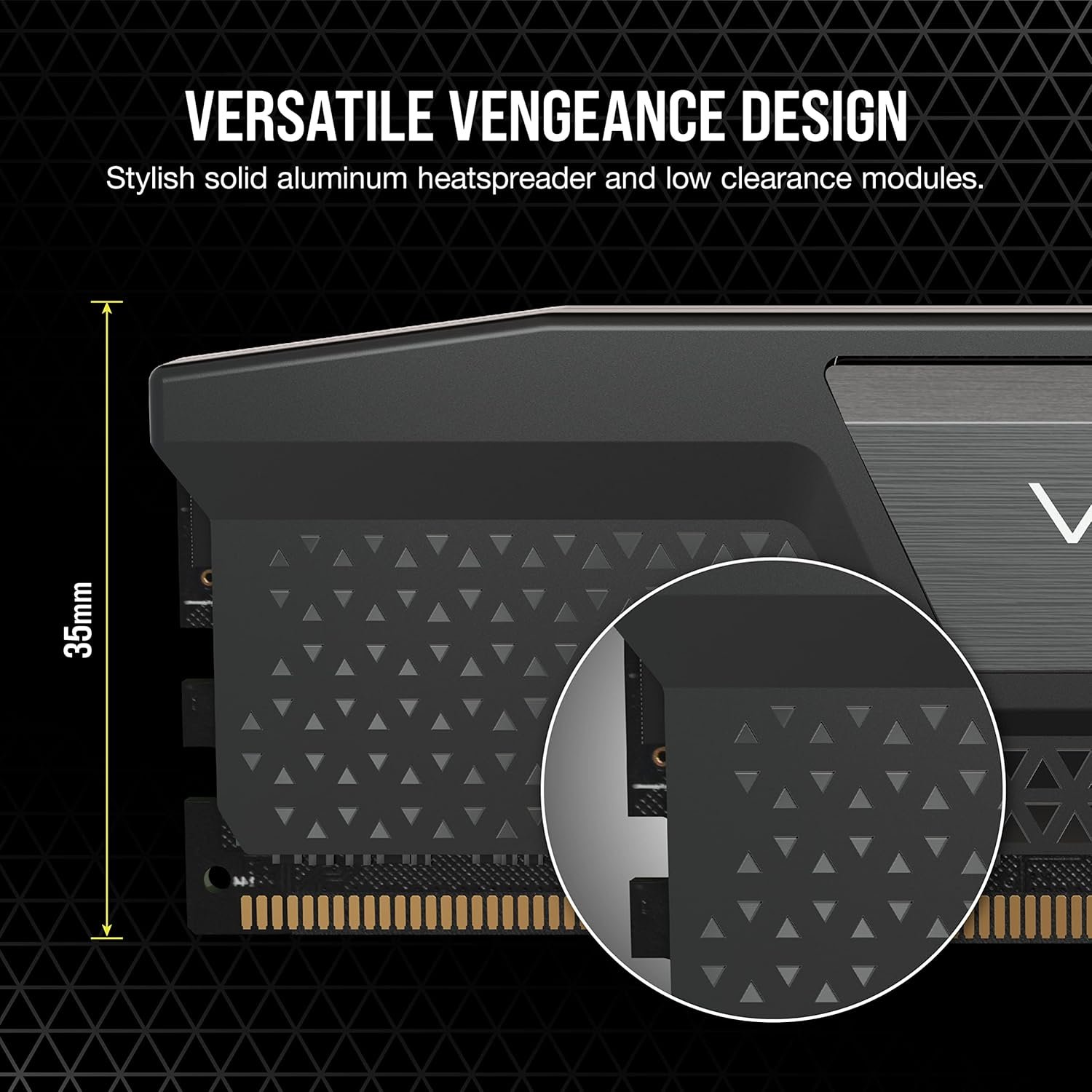 CORSAIR VENGEANCE 32GB (2x16GB) DDR5 7000MHz CL34 High-Performance Desktop Memory Kit